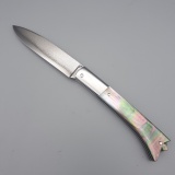 Le P'tit Fontainebleau Mitre, Lame Suminagashi, Nacre Noire