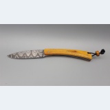 Grimpeur Lame Damas Carbone et Oranger des Osages