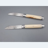 couteau Tonneau ivoire de phacochère
