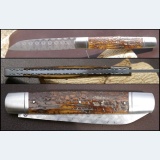 couteau Tonneau croute de mammouth