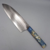 Santoku Suminagashi & érable négundo