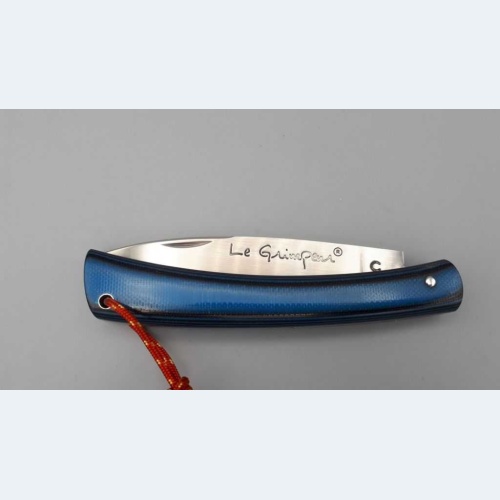 couteau Grimpeur G10 Bleu / Noir